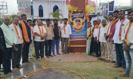మలిదశ తొలి అమరుడైన పోలీస్ కృష్ణయ్య ముదిరాజ్ వర్ధంతి