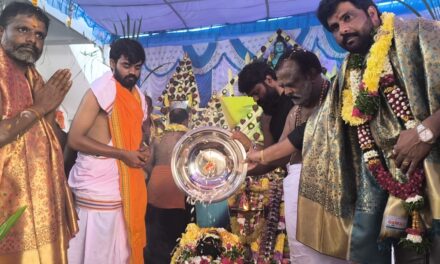 కొల్లంపల్లి గ్రామంలో ఘనంగా అయ్యప్ప స్వామి మహా పడిపూజ