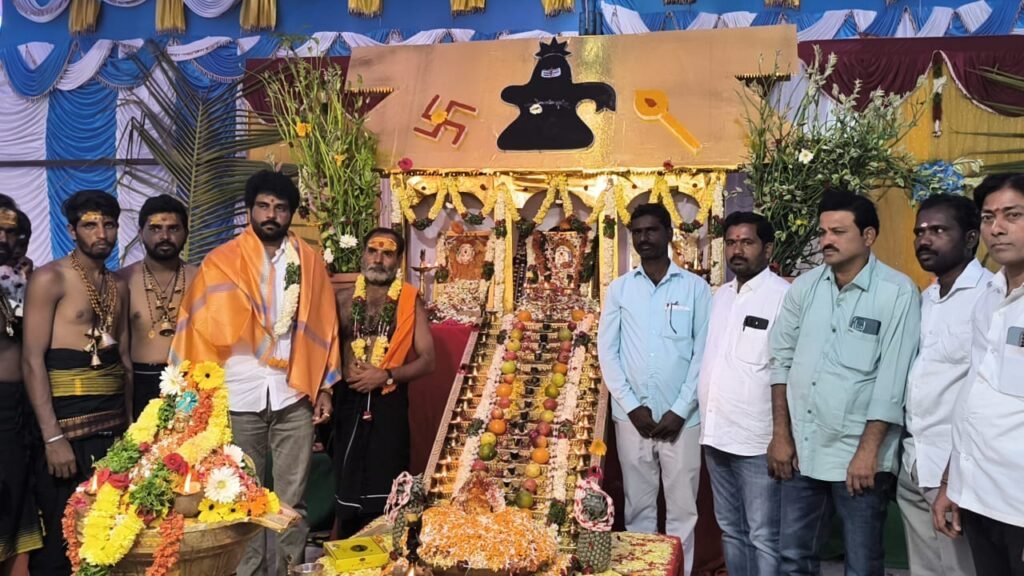 దామరగిద్ద గ్రామంలో ఘనంగా అయ్యప్పస్వామి మహా పడిపూజ