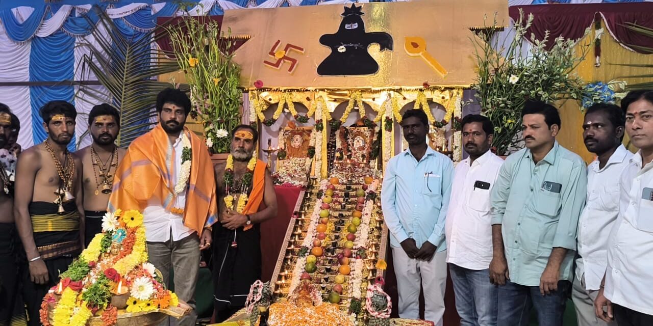 దామరగిద్ద గ్రామంలో ఘనంగా అయ్యప్పస్వామి మహా పడిపూజ