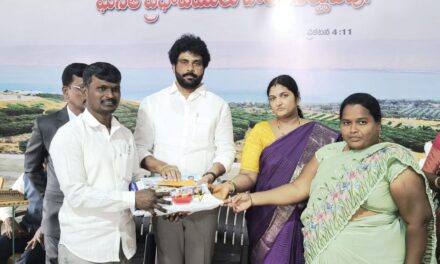 క్రైస్తవుల సమస్యల పరిష్కారానికి కృషి రాజ్ కుమార్ రెడ్డి