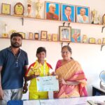 ఖేలో ఇండియా ఫుట్‌బాల్ సెలక్షన్స్‌లో మెరిసిన కురుమళ్ళ అరుణ జ్యోతి