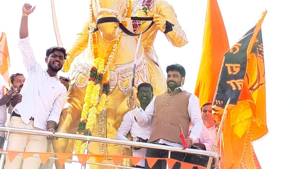 ఛత్రపతి శివాజీ ఆశయ సాధనకు కృషి చేయాలి రాజ్ కుమార్ రెడ్డి