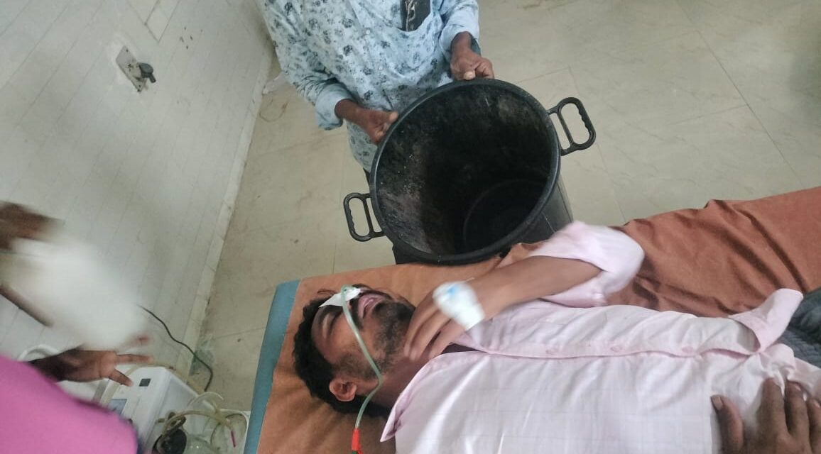 డిసిసిబి బ్యాంకు మేనేజర్ వేధింపులు.. ఆత్మహత్యాయత్నానికి పాల్పడిన రైతు