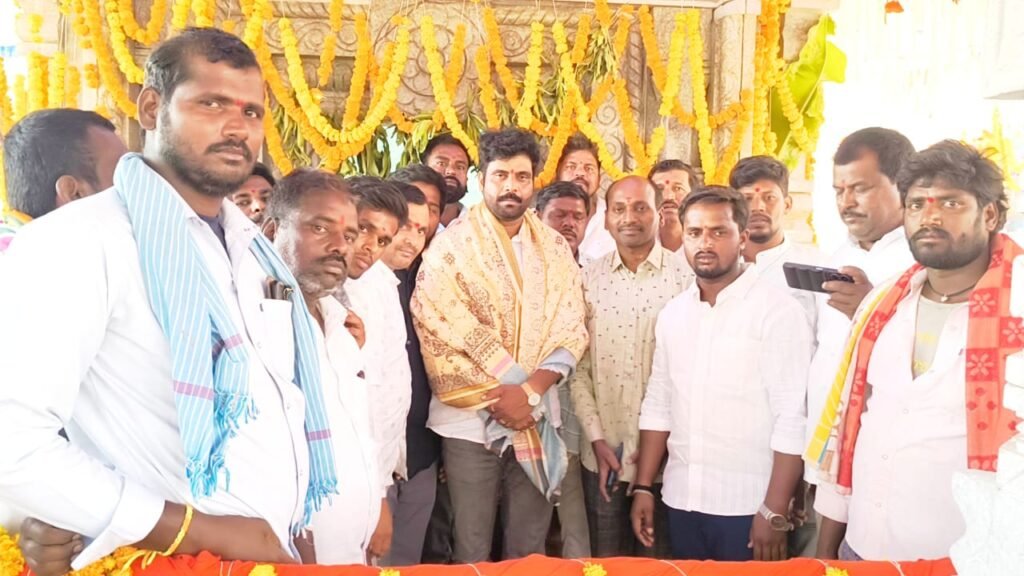 గజ్జలమ్మదేవి జాతరకు హాజరైన రాజ్ కుమార్ రెడ్డి