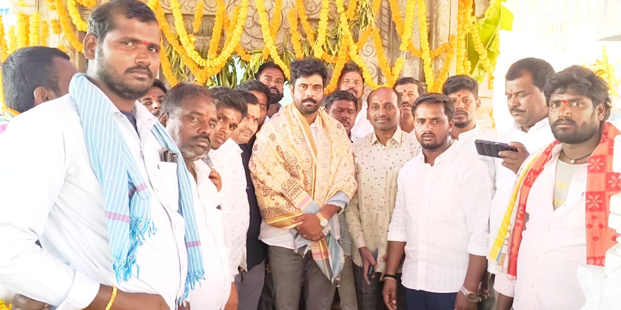 గజ్జలమ్మదేవి జాతరకు హాజరైన రాజ్ కుమార్ రెడ్డి