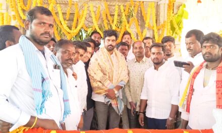 గజ్జలమ్మదేవి జాతరకు హాజరైన రాజ్ కుమార్ రెడ్డి