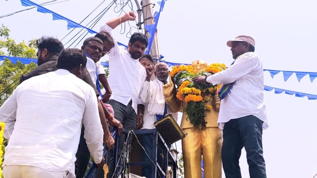 అంబేద్కర్ ఆశయ సాధనకు కృషి చేయాలి:రాజ్ కుమార్ రెడ్డి