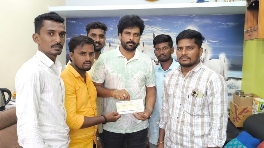 పేరపళ్లలో ఛత్రపతి శివాజీ విగ్రహ ఏర్పాటుకు కృషి