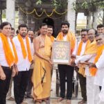 వీరభద్రేశ్వరస్వామి దేవాలయ ప్రాంగణంలో కల్యాణ మండప నిర్మాణానికి శంకుస్థాపన