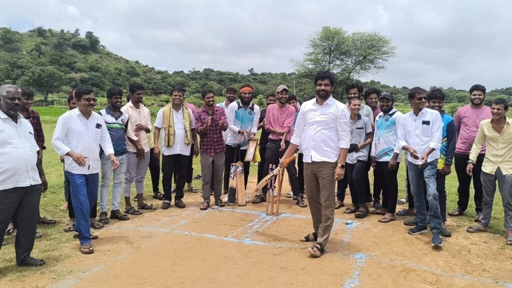 శరీర దారుఢ్యానికి క్రీడలు దోహదం: రాజ్ కుమార్ రెడ్డి