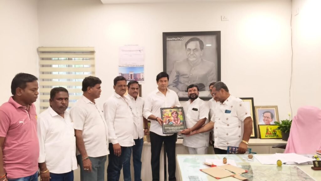 మల్కాజ్‌గిరి ఎమ్మెల్యే మర్రి రాజశేఖర్ రెడ్డిని కలిసిన కృష్ణ గోపాల్ సేవా సమితి